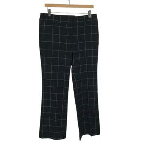 NWT Ann Taylor LOFT Outlet Womens Size 6 Windowpane Original Fit Dress Trouser
